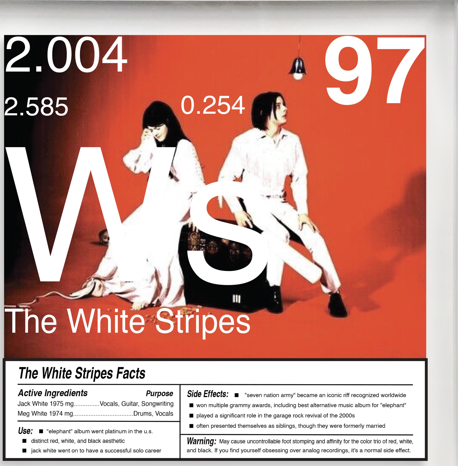 The White Stripes artwork